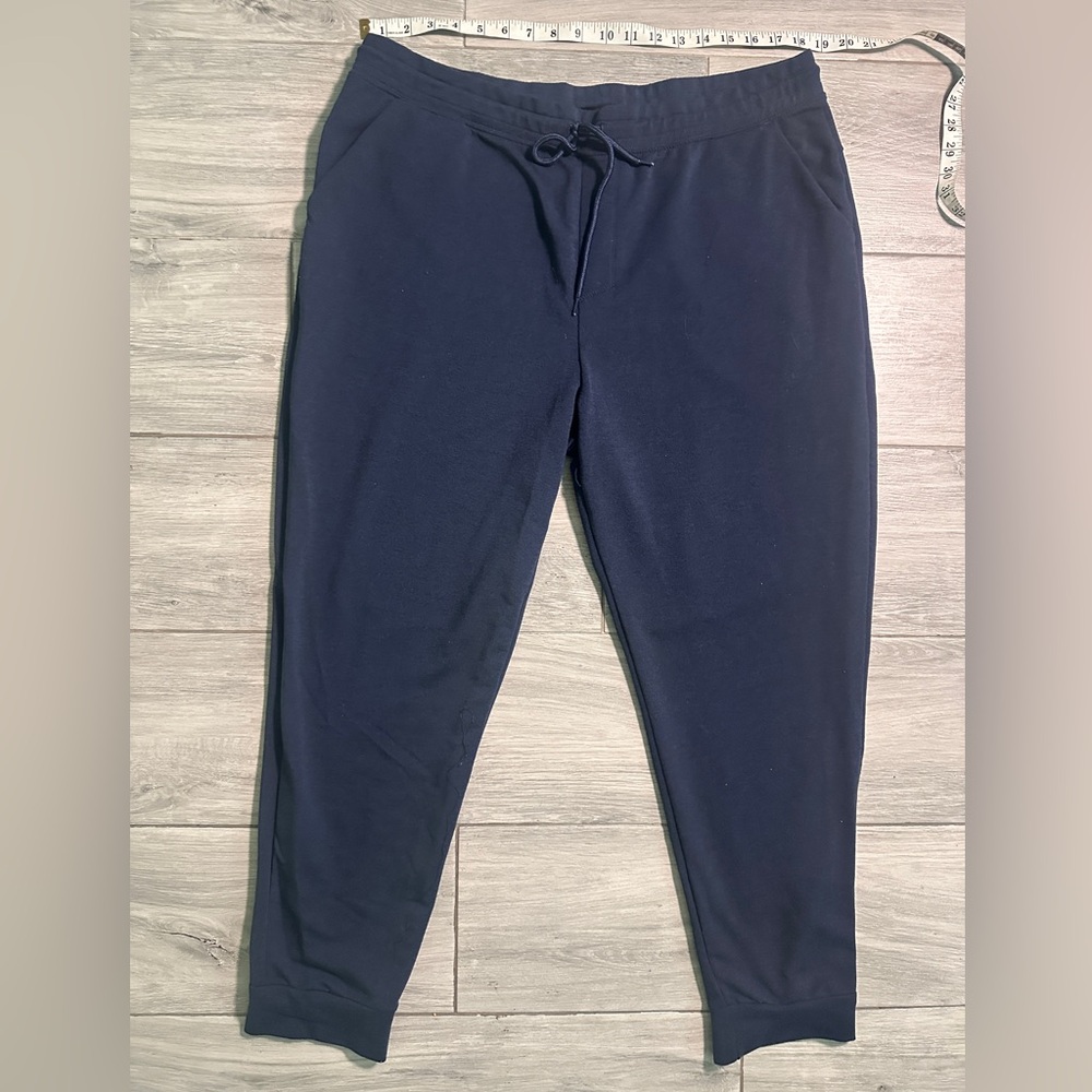 Athletic Works Men's Dark Blue Drawstring DryWorks Joggers size XL 40-42